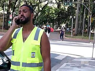 Why does Tais Daeva star as the luckiest plumber in Brazil? Watch this humble hero in action!