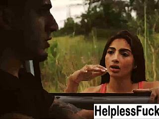 Helpless Teen Michelle Martinez Endures Rough Blowjob And Hardcore Fucking!