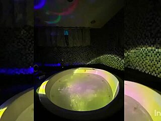 In this amateur massage, things get naughty with oral fun in the hydro tub.