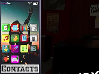 Wow, girl rubs my dick in this game!