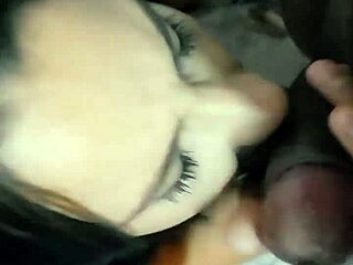 debora andrade sucks big black cock on bathroom floor 😏