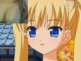 Airi en un viaje loco con padrastro y tío en hentai Oni Chichi Capítulo 4