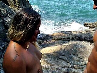 Paty Bumbum's Big Ass Pounded by Monster Cock in Fernando de Noronha