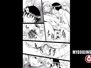 Asuka strips her tight bodysuit for Shinji's cock?