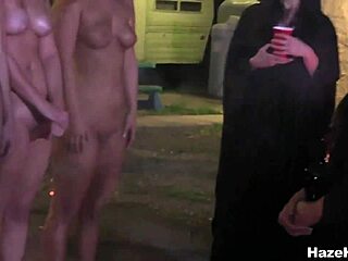 night time hazing feels so intense with college teens