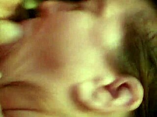 Fat BBW sucks cock and swallows