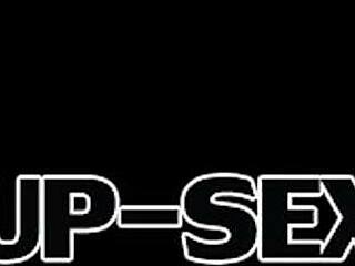 Bysten blondine Samantha Blaze knullet for penger