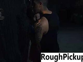 B pickups a slut for intense action in the car