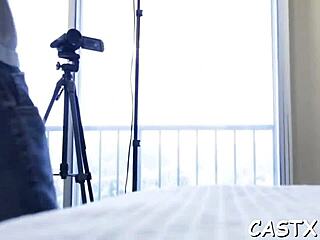 Sexi amatéri na kastingu tvrdo šukajú pre porno video 😍