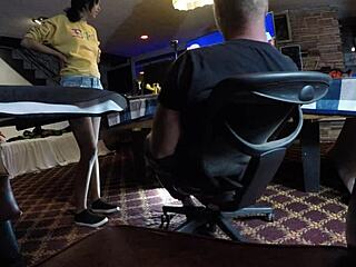 dayanara the nerd gives an amazing oral session on the left side