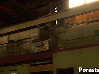 Sexy Tanya Davis Banged HARDCORE in Warehouse