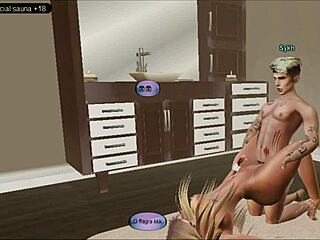 Janine Exposed as Cuckold in IMVU Cheating Scene
