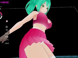Mystic the magical girl sways her hips for you in this hentai chat.