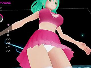 Mystic the magical girl sways her hips for you in this hentai chat.