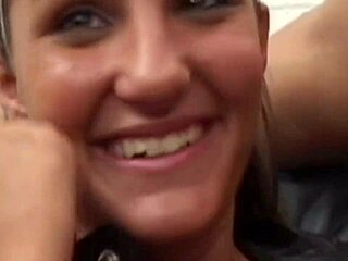 blonde girl hangs out with black guys