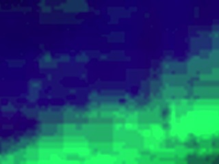 Early morning web chat with tattooed friend before parting ways