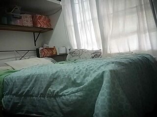 Hey, I hid my phone in my hot aunt's room to spy on her big ass! 😏