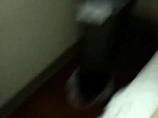 the girl eagerly sucks on daddy's cock until he cums