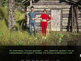 Peeping on anime girls in the manor