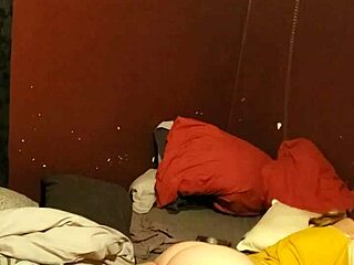 horny woman gets creampie while fertile