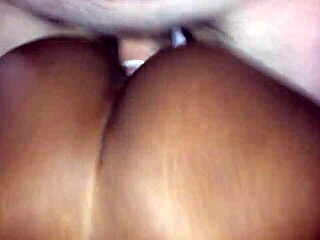 Hot Ebony Bitch Bends Over For White Cock In Doggystyle
