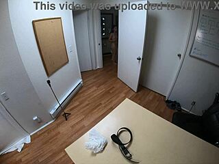 Britney Madison in teen brunette casting interview