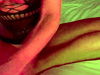 I pleasure myself in solo masturbation session