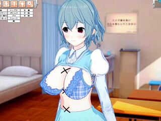 eroge koikatsu touhou tatara kogasa titty rubbing h 3dcg big breast anime video touhou project hentai game