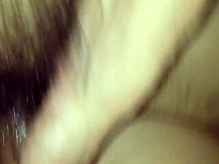 santi and rachel share a steamy moment