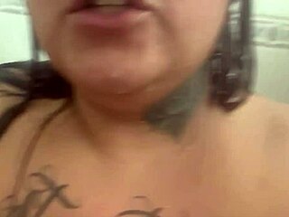 Mary Jhuana Tests Shower Anal Play