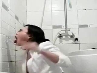 Kaleencrab's Anal Toy Play and Sloppy Deep Throat Action