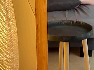 我的朋友们在沙发上操着，我从厨房看着，最后射精高潮