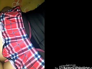 Anpaulg Gives Blowjob To Sexy Milf Schoolgirl.