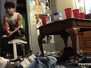 Bitch Duties Roll Downhill in Frat Gay Group Action