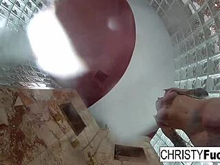 Hey, check this hot shower fun with Christy, Dahlia, and Ivan! 🔥💦