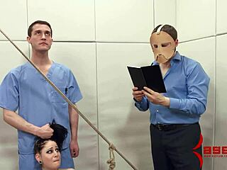 Ophelia Rain Bound in Intense Tattooed Brunette Scene