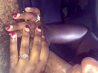 Give Him Sloppy Blowjob In Car Right Now!