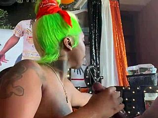 happy birthday, here's a sloppy ebony blowjob on big black cock webcam 😘 monster fun