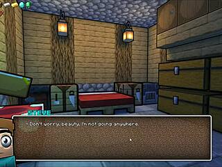 Hornycraft Hentai Parodi Ters Kovboy Kız Pozunda İçine Boşalma