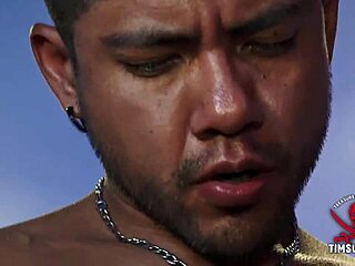 latino guy gets his face fucked hard