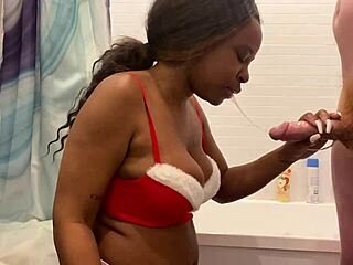 i feel so overwhelmed gagging on that huge white cock