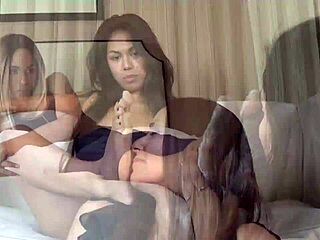 her smelly feet dominate him in stockings and sneakers