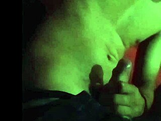 Mature MILF receives sensual massage turning into masturbation in missionary pose.