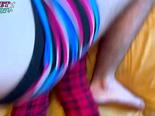 I felt intense emotions fucking her ass while she played with her pussy, leading to a huge cumshot in our teen couple session.