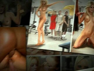 Никол Хийт се развихря в див открит DP подарък! 😜