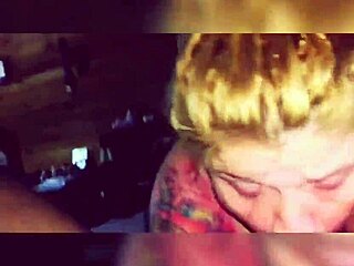 Savannah Jones Gives Sloppy Blowjob To Leroy Love Interracially