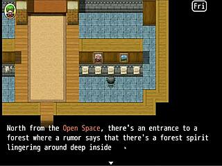 Yuka's huge boobs star in Yokai hentai game.