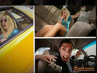 Nicole Heat gets wild outdoor dp reward! 😜