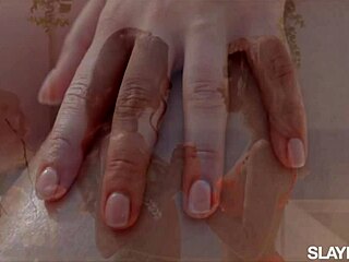 kelly and vanessa shake from intense orgasms after kissing and 69 with rimjob