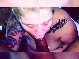 Savannah Jones Gives Sloppy Blowjob To Leroy Love Interracially